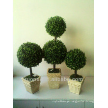 Venda quente de árvore bola de grama artificial / grande bonsai / planta